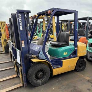 Chariot élévateur japonais d'occasion 1,5t à 3,0t essence, diesel, électrique pour Nissan, Komatsu, TCM, Mitsubishi, modèle UF-78, mât à deux étages - Product Image 5