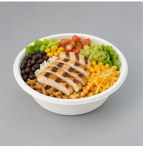 Disposable 16 Oz Bagasse Bowl Sustainable Compostable Food <b>Container</b> for Restaurant Catering Use - Product Image 5