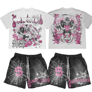 Ensemble de vêtements de sport pour homme ODM, t-shirt et short respirants pour l'été - Product Image 1