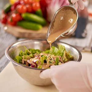 Ensemble de bols à mélanger en acier inoxydable de 5 pièces fournitures de cuisine gigognes cuisson préparation des aliments facile au lave-vaisselle bols à salade stockage facile - Product Image 4