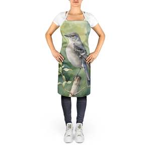 Arkansas Northern Mockingbird Unisex Large Multicolor Kitchen <b>Apron</b> for Cooking Baking Crafts <b>Gardening</b>-for Adults Men Women - Product Image 2