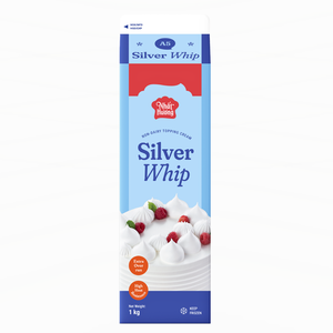 เบเกอรี่และเค้กตกแต่งหลากหลายประเภท ใช้ครีมท็อปปิ้งฮาลาล Silverwhip ปราศจากนม ขนาด 1 กก. รับผลิตแบบ OEM/ODM สำหรับการค้าต่างประเทศ - Product Image 1