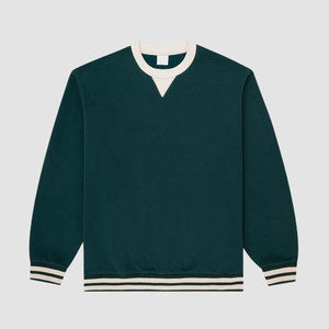 Sweat-shirt en molleton à col rond et manches raglan pour homme, imprimé numérique avec motif de dessin animé - Product Image 3