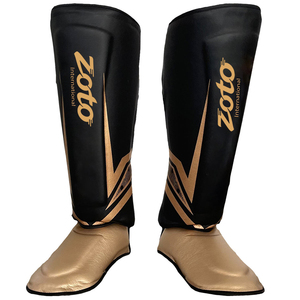 Protections de tibia personnalisées avec logo pour la boxe, le MMA et le kickboxing, équipement de combat à fort impact pour l'entraînement - Product Image 1