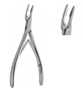 Pinza de corte ortopédica manual de doble acción Beyer Bone Rongeur, de acero inoxidable alemán, acabado Dall, instrumentos quirúrgicos - Product Image 2