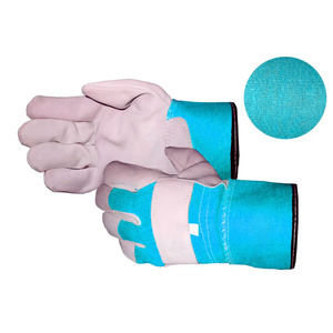 High Quality Cowhide Split <b>Leather</b> Working Gloves Hand Protection Heat Resistant Canadian Rigger Household Gloves Custom Logo - Product Image 6