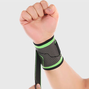 Muñequeras Elásticas con Costuras Reforzadas para un Agarre Seguro y Protección de Muñecas Durante Levantamientos Pesados - Product Image 1