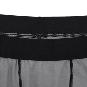 Shorts de compression pour hommes, taille élastique, séchage rapide, couleur unie, décontractés, haute qualité, pour la gym, la course et le sport, ajustement personnalisable - Product Image 4