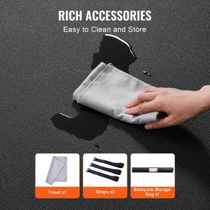 Tappetino Yoga Premium ad Alta Densità Antiscivolo per Uomini e Donne, Tappetino per Esercizi con Borsa per Fitness e Allenamento - Product Image 5