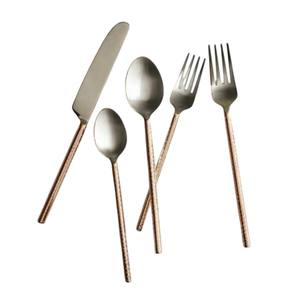 Juego de Cubiertos de Acero Inoxidable de la Mejor Calidad, Chapado en Oro, Diseño Moderno y Lujoso, Hecho a Mano, para Hogar, Hotel, Restaurante, Sostenible - Product Image 2