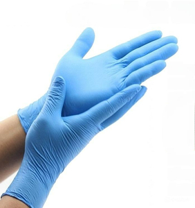 Guantes desechables de nitrilo Ansell 92-670 diseñados para protección contra salpicaduras químicas de alto riesgo, manipulación de alimentos y uso en laboratorio - Product Image 1