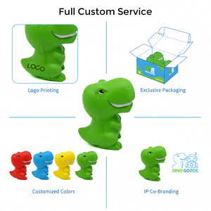 Giocattolo Morbido a Lenta Risposta, Simpatico Piccolo Dinosauro in Schiuma PU, Antistress, Ornamento Animale Cartoon - Product Image 3