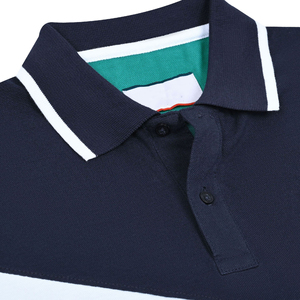 เสื้อถักเนื้อผ้าคุณภาพพรีเมียมสำหรับผู้ชาย แห้งเร็ว รับผลิตแบบ OEM/ODM ปักโลโก้ตามสั่ง ผลิตภายใต้แบรนด์ของคุณเอง - Product Image 4