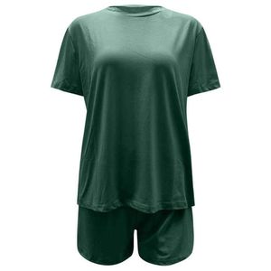 Ensemble de sport pour femme respirant : T-shirt et short de compression 2 pièces pour la gym et le fitness - Product Image 5