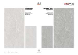 Carreaux de porcelaine élégants à haute brillance, taille 60x120cm 600x1200mm 24x48 pouces, carreaux de sol intérieurs - Product Image 3