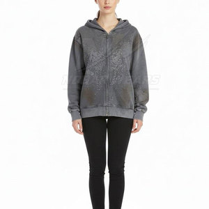 Sudaderas con Pedrería para Hombre, Edición Limitada, Diseño Brillante con Cristales, Ropa de Algodón, Fabricante de Marca Privada - Product Image 3