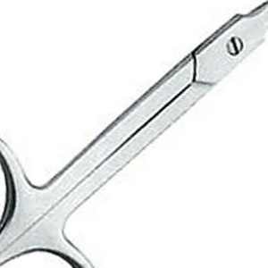 Ciseaux à cuticules 3,5 pouces à pointe droite en acier inoxydable, ciseaux à ongles professionnels, outil de manucure et pédicure - Product Image 6
