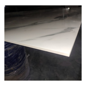 Carreaux de porcelaine blancs brillants (grande dalle) – Dimensions 120x240cm, 120x320cm, 160x320cm – Épaisseurs 6mm, 9mm, 12mm – Résistants à l'usure - Product Image 1