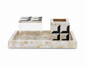 Alta calidad decoración del hogar árabe Mubkhar Ramadán regalo artesanía bandeja de madera Acryluc caja quemador conjunto con estilo de diseño Industrial - Product Image 4