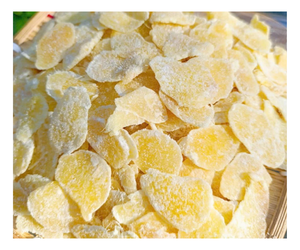 Tranches de gingembre sucré 100% naturel du Vietnam avec couche de sucre, emballage OEM disponible - Product Image 2