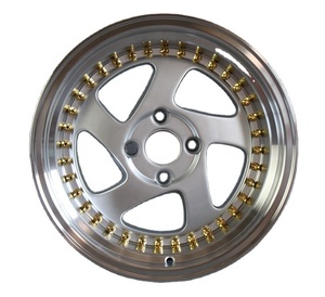 Freedom Dream <span class=keywords><strong>ล้อ</strong></span>อลูมิเนียมอัลลอยด์แบบ5ก้านขนาด17-18นิ้ว, สีเงิน/ดำ/ขาวขนาด25มม. et <span class=keywords><strong>100</strong></span>มม. 8J PCD/9J/10J 2ปี - Product Image 2