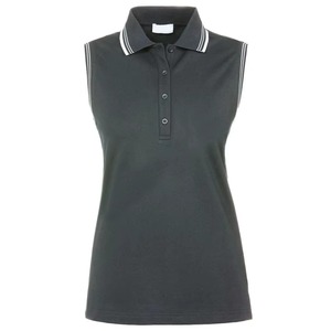 Camiseta sin Mangas para Mujer, Verde Sólido, Spandex Lavado, Secado Rápido, para Golf, Deporte, Casual - Product Image 6
