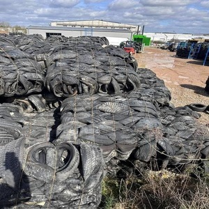 Déchets de pneus d'occasion disponibles pour le traitement du caoutchouc avec récupération de fil d'acier, adaptés au broyage, à la granulation et au recyclage - Product Image 5