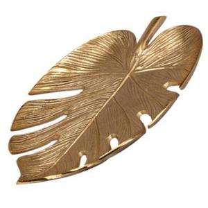 <b>Antique</b> Leaf Shaped Decorative Trays With Handle Event Supplies Dining Tableware Setting Serving Tray Food Contact <b>Safe</b> - Product Image 3