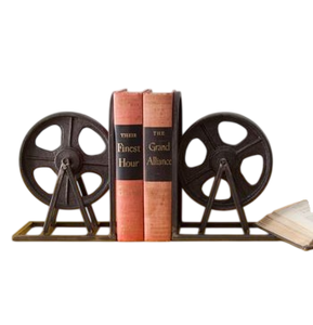 Sujetalibros de Metal Negro con Diseño de Planta Monstruo, Creativos Soportes de Hierro para Libros, Decoración para Estanterías de Hogar u Oficina, a Precio Económico - Product Image 4