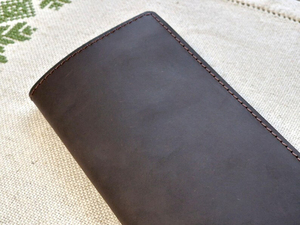 Porta Facturas de Cuero Genuino de Alta Gama para Restaurante, Elegante Presentador de Comandas, Cubierta Inteligente para Recibos LBH-0075 - Product Image 4