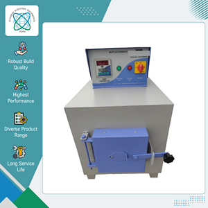 Fabricante Indio de Hornos de Mufla de Alta Temperatura de 3 KW de Calidad Superior con Controlador PID Disponible para la Venta - Product Image 2