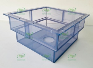 Tanques de Almacenamiento de PVC Transparente, Recipientes a Presión de PVC Transparente, Aptos para Químicos, Agua, Aceite y Combustible, con 1 Año de Garantía, Diseño Personalizado, Vietnam - Product Image 2