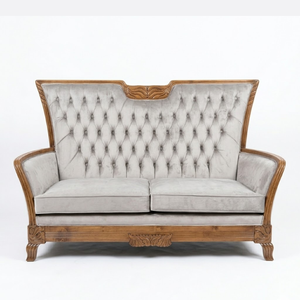 Furniture Convertible <b>Sofa</b> <b>Beds</b> Made Solid Teak Wood Soft Foam Lining Modern Stylish Design for Living Room Bedroom Eco-Friendly - Product Image 1
