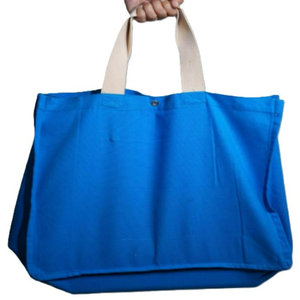 Bolsa de Compras Extra Grande de Lona 100% Algodón, de Alta Calidad, Ecológica, Reutilizable, Bolsa de Playa Multiusos, Bolsa de Hombro para Compras - Product Image 3