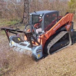 Venta al por mayor: Cargadora compacta de orugas Kubota SVL97-2 diésel con accesorio triturador forestal hidráulico para terrenos - Product Image 1