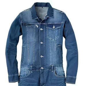 Combinaison de travail en jean, vestes utilitaires vintage personnalisées, pantalons cargo, salopettes, vêtements de travail, fabricant en gros de marques privées WEAR - Product Image 6