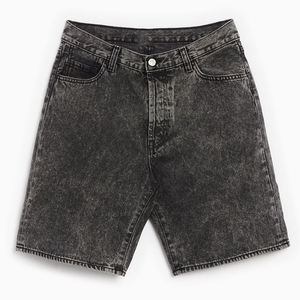 Custom Men's <b>Denim</b> Shorts High Street Style Comfortable Breathable <b>Material</b> Solid Anti Wrinkle Various Sizes Men's <b>Denim</b> Shorts - Product Image 1
