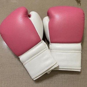 Fabricant professionnel de gants de boxe en cuir de vachette véritable de qualité supérieure, gants de sparring à lacets pour le kickboxing - Product Image 3