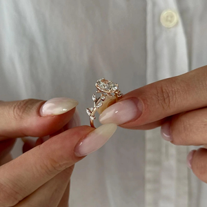 IGI Certified Oval Lab Grown Diamond Engagement Ring Wedding Ring 1.80Carat Yellow Gold 14k Party Gift Jewelry - Product Image 4