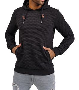 Sudaderas con Capucha para Hombre, 100% Algodón de Alta Calidad, Estilo Urbano, Colores Lisos, Tallas Grandes, Precios al por Mayor de Invierno - Product Image 6