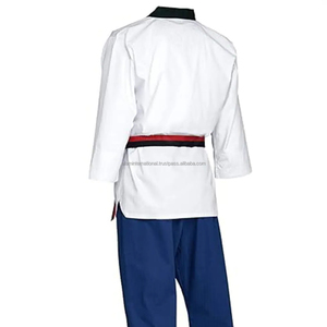 Customized Made Logo 2025 Taekwondo Uniforms Cotton Martial Art Taekwondo Uniform Weight Uniform - Product Image 6