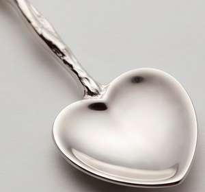 Juego de cucharas de metal elegantes con diseño de mango retorcido, acabado de alto brillo, aptas para lavavajillas, para bodas. - Product Image 2