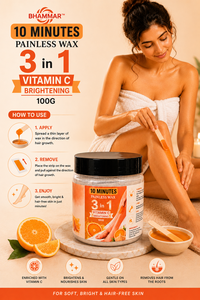 Poudre de cire à la vitamine C, granulés de cire au sucre pour l'épilation douce et lisse, pour salon et usage domestique - Product Image 2