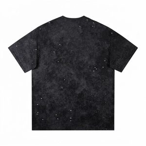 Camisetas Vintage Lavadas para Hombre, Camisetas de Color Sólido con Lavado Ácido, Camisetas Personalizadas Estampadas 100% Algodón, Camiseta de Manga Corta Oversize para Hombre - Product Image 5