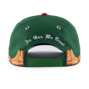 Gorra de Béisbol Clásica Personalizada al por Mayor, Color Negro con Paneles Forrados, Gorras Deportivas Bordadas - Product Image 3