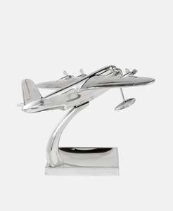 Modelo de Avión Fundido a Presión con Recubrimiento de Níquel, Escala 1:100, con Base, Objeto Decorativo, Accesorios para Oficina y Hogar, Decoración de Interiores - Product Image 2