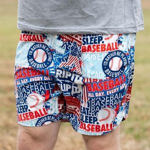 Shorts de baseball haut de gamme, shorts d'uniforme d'équipe personnalisés, légers, à séchage rapide, vêtements de performance, OEM ODM - Product Image 4