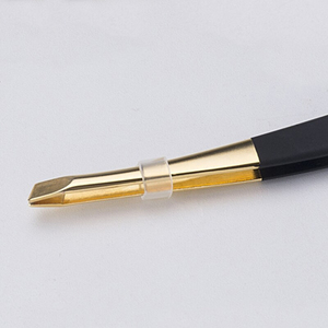 1Pc Professional Stainless Steel Hair Removal Eye Brow Eyebrow Tweezers Clip Gold Women Beauty Makeup Tools - Product Image 5