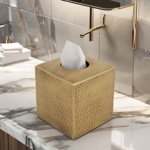 Couvercle de boîte à mouchoirs en laiton de luxe fait à la main dernière conception Premium Home Accessory Factory Wholesale - Product Image 1