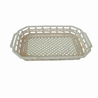 Panier de rangement multifonction en bambou tressé écologique VINACRAFT du Vietnam avec poignée, couleur personnalisée, tolérance de précision